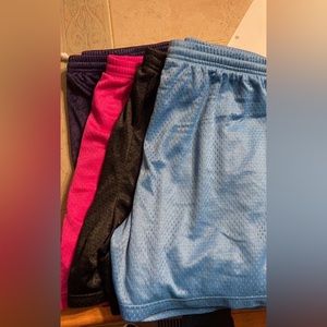 Four pair of women BCG shorts.